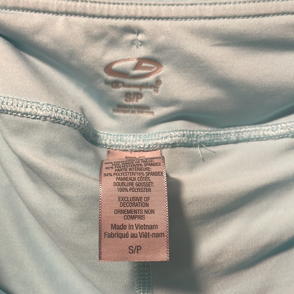 Champion Women's Light Blue Skort Size S Good Used Condition - Picture 10 of 12